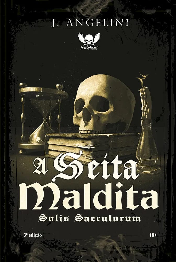 Capa do livro A Seita Maldita: Solis Saeculorum, de J. Angelini